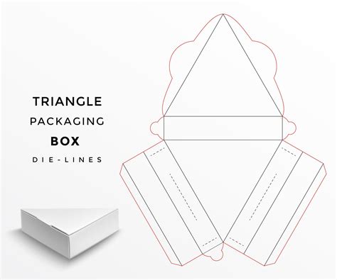 Triangular Box Template